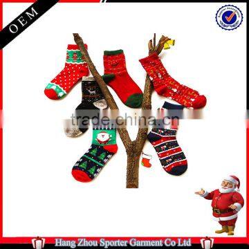 16FZCSS3 knitted ugly christmas sock