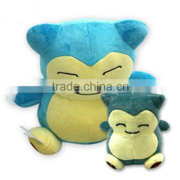 2016 pokemon go Snorlax plush toy with high quality