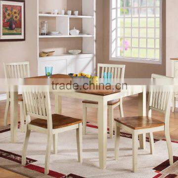 Customized french restaurant furniture dining table and chair