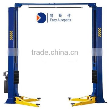 4.5t Clearfloor two post lift manual safety locking system Asymmetric