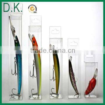 free samples pvc plastic fishing lure plastic boxes china supplier