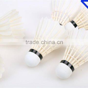 12X Professional Durable 100% High Quality First Grade Goose Feather Shuttlecocks photo-5