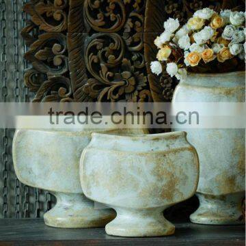 MR76 santai antique glazed ceramic pots