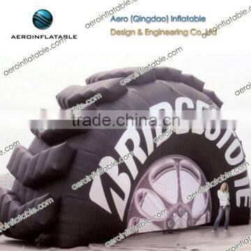 Inflatable tire / Giant inflatable advertising for sales promotion / Inflatable shape