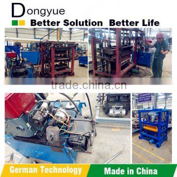 Factory directly supply QT4-30 diesel engine brick making machine from Dongyue