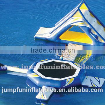 Jumpfun new games 2015 Giant Water Slide/Large Inflatable Slide for water park/PVC Water trampoline