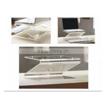 design Clear lucite Laptop holder stand