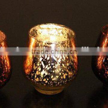 SILVER WHOLESALE GLASS VOTIVE CANDLE HOLDERS
