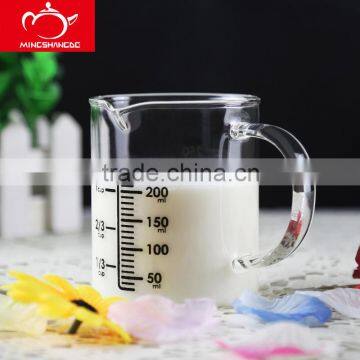 Wholesale high borosilicate glass measuring cups