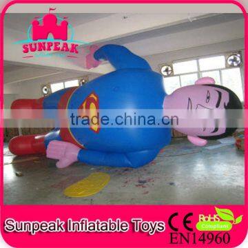Giant Inflatable Advertising Superman Model,Inflatable Helium Balloon, PVC Balloon Inflatable