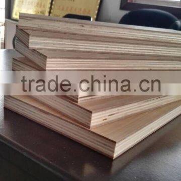 CARB Certified Unique Plywood With Two Layers MDF Protecting From Breaking Lines Painting Lines Knife Lines,consistent Color
