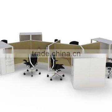 2015 New modular easy assembling office partition (T8-Series)