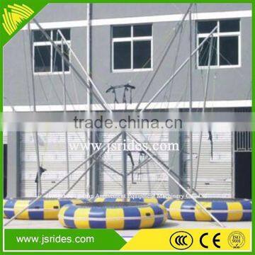 Hot sale amusement ride bungy trampoline for park