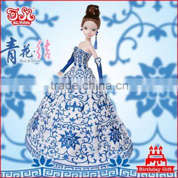 11'' or 11.5'' Fashion High End Chinese Bride Doll Wedding Gift