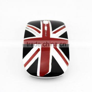 England OEM Flag 2.4g Utra Thin Mouse Computer Training Mice,mouse Wireless photo-4