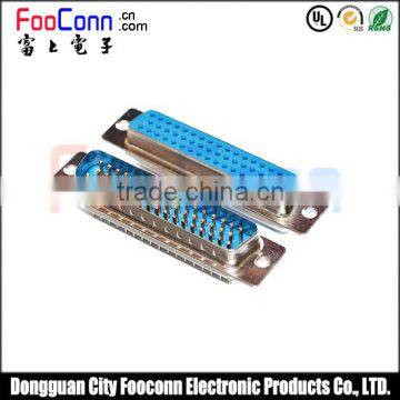 d-sub 50pin male female connector for 180 degree pcb