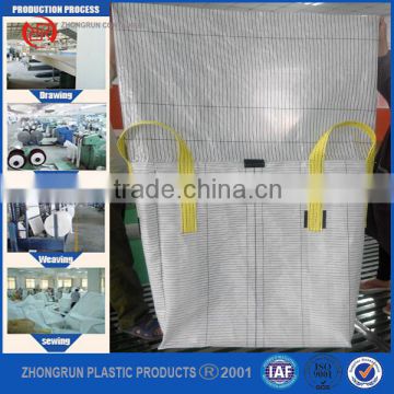 conductive bag antistatic pp FIBC big ton bag with safety factor of 6:1 open way can be spout or duffle