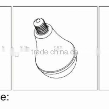 New Microwave Radar Motion Sensor Led Bulb Light Smart Lighting photo-2