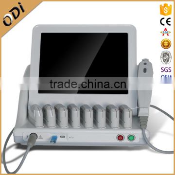 Anti-aging Deep Treatment 13mm Hifu 2000 Shots Machine For Body Lifting