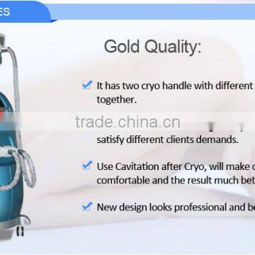 Lose Weight Cryolipolysis Cool Shaping Machine / Cryolipolysis Skin Lifting Slimming With RF CAVITATION Multifunction System Cellulite Reduction photo-5