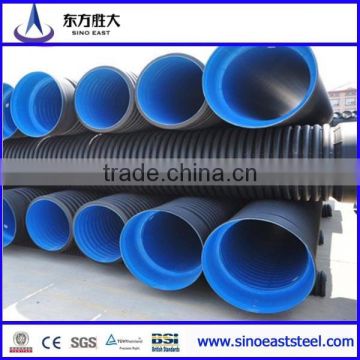 Hot-selling HDPE double-wall corrugated pipe for drainage and sewage