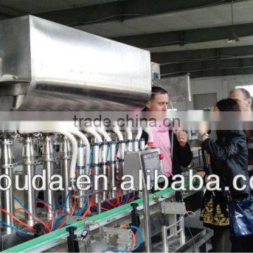 Sweet soybean sauce glass bottle filling machine