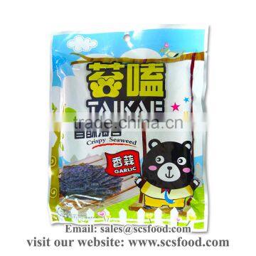 Crispy Seaweed Snack / Garlic Flavour