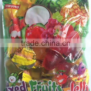 VFT mixed fruits jelly cup candy