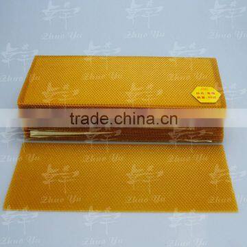 We are manufacturer in European markets for beeswax foundation sheet