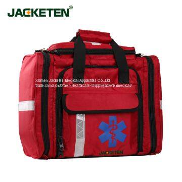 JACKETEN Natural First Aid Kit-JKT027 Large Nylon Ambulance Bag Medical First Aid Kit Newborn Tracheal Intubation Bag