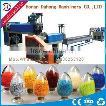 Plastic Granules Pellet Cutting Machine For Pp Polypropylene Plastic Recycling On Sale