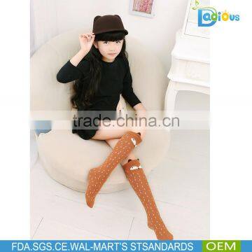 Amazon Hot Selling High Quality Child Socks Kids Sock Wholesale Cotton Knee High Socks photo-5