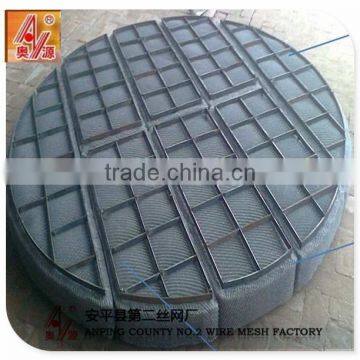 304 316 Stainless steel Knitted Mesh Pad Mist Eliminators