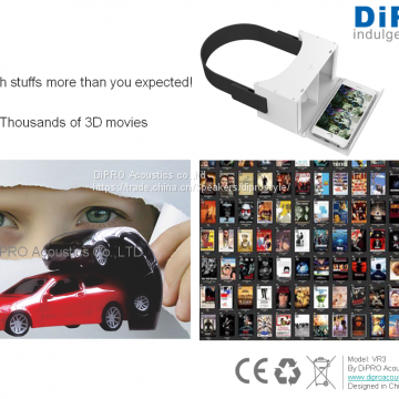 Smart DIY SKD 3D VR Glasses Virtual 3D Glasses Cheap Price 3D VR Headsets photo-5