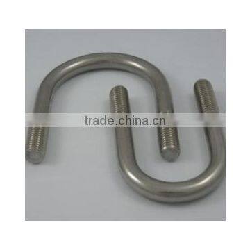 Hardened Stainless steel U threaded bolt