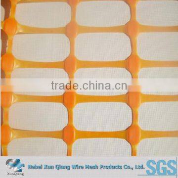 100% HDPE plastic orange safety net(Factory)