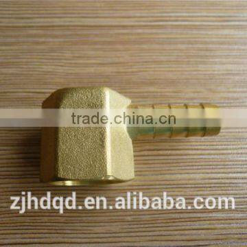 1/8''-1/2''x6/8/10/12 Forged Brass Female Hose Barb Water Pipe Fitting photo-4