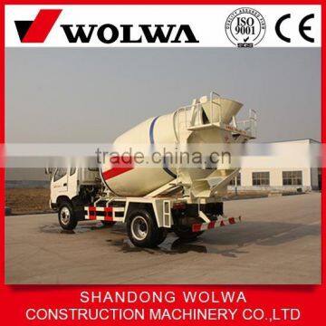 Wolwa High Quality 2CBM Concrete Mixer Truck photo-3