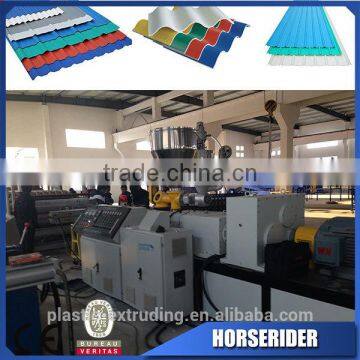 Hot Sale Transparent Plastic Roof Tile Sheet Plate Making Machine Supplier photo-5
