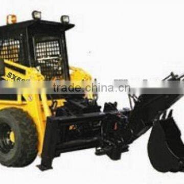 China Mini/Small Skid Steer excavator with self-developed technology (0.7T 0.36 capacity CE approved)