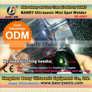 CE 60K Portable Small Outdoor Battery Fruit Packing Ultrasonic Mini Spot Welder photo-2