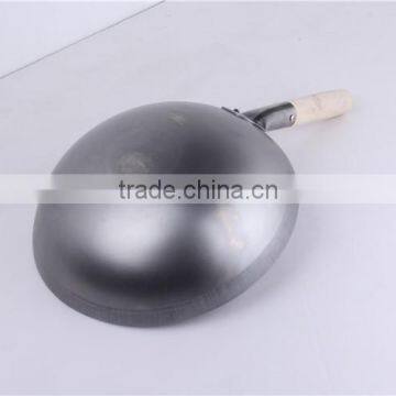 High Quality Siliver China Custom Mandarin Hand Made Fry Wok photo-5