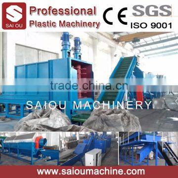 PET Bottle Washing Recycling Line pet recycling machine for polyester fiber