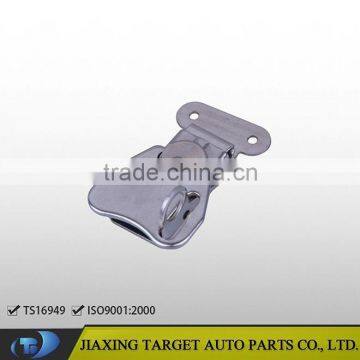 Butterfly shaped toggle latch lock hasp