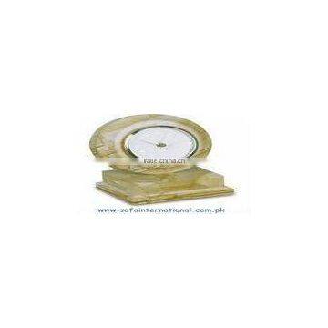 Marble & Onyx Clock MINA_403