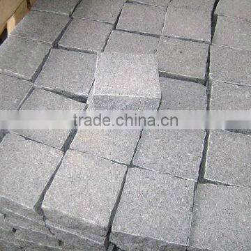 Hot Sell Grey Granite Cube Stone