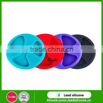 Non-slip Silicone Wine Glass Mat,Silicone Wine Glass Coasters photo-2