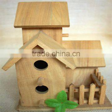 Wooden Houses Wood Villa Model Shape Sorter Toy Crazy Toys for Kids photo-2