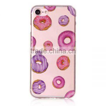 Custom design TPU soft phone case for iphone7, IMD technology phone case,IMD back cover for iphone7