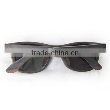 Ebony Wood Frame Mirror Lenses Wooden Sunglasses 2017 photo-2